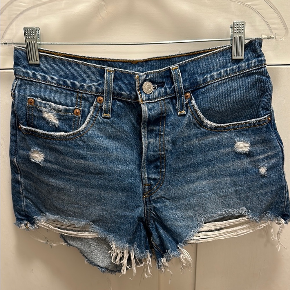 Levi's Classic Blue Jean Shorts